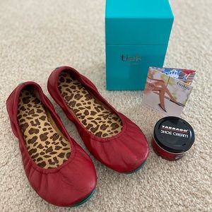 Tieks Ballet flat shoes Cardinal Red size 7
